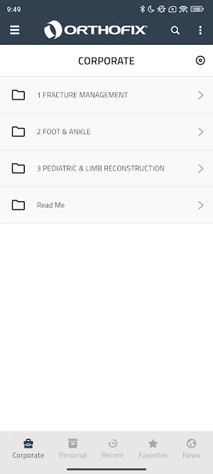 Orthofix Spine App Screenshot 1