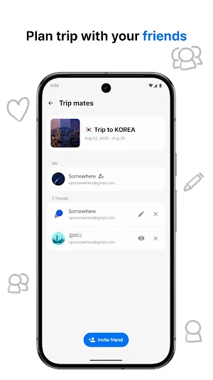 Somewhere: AI Trip Planner App Screenshot 3