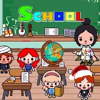 Toca Boca School routine Image