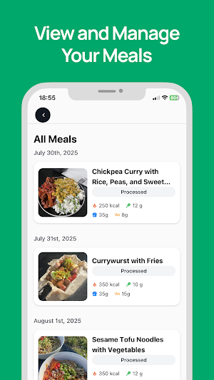 MyNutri - UPF Calorie Scanner Screenshot 2