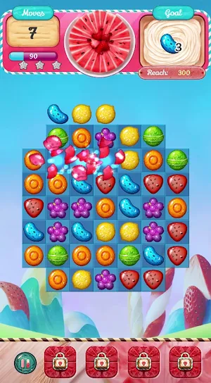 Cooking Tri Match Screenshot 1