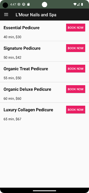 L'Mour Nails & Spa Screenshot 2