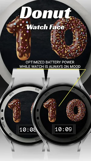 Donut - Watch Face Screenshot 3
