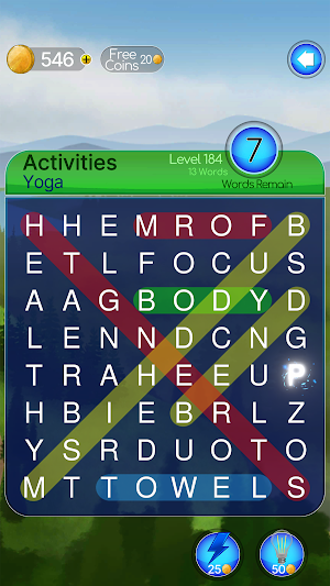 Hidden Word Find: Word Search Screenshot 2