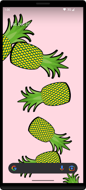 Pineapples Live Wallpaper Screenshot 0