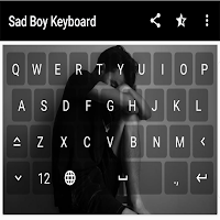 Sad Boy Keyboard Theme