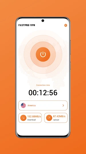 FastPro VPN: Easy Connection Screenshot 1
