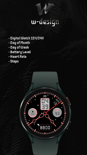 W-Design WOS014 - Watch Face Screenshot 1