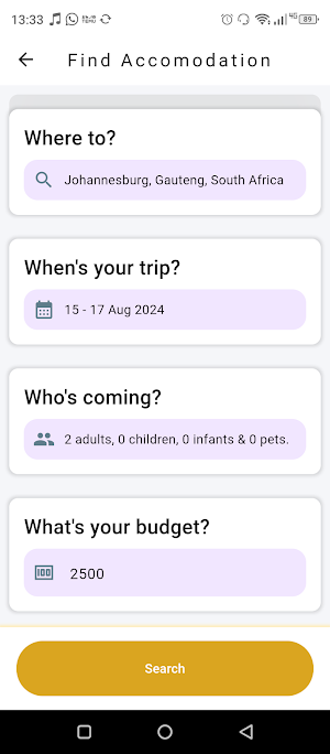 Bidbnb | Book accommodation Screenshot 2