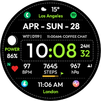 TVV Digital 4 Watch Face
