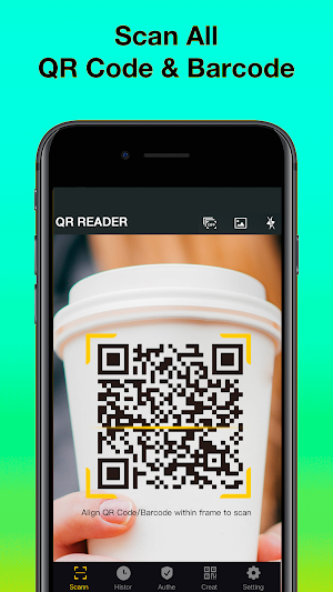 QR Scanner - Barcode & QR Code Screenshot 0