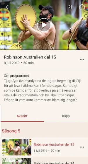 TV4 Play Screenshot 1