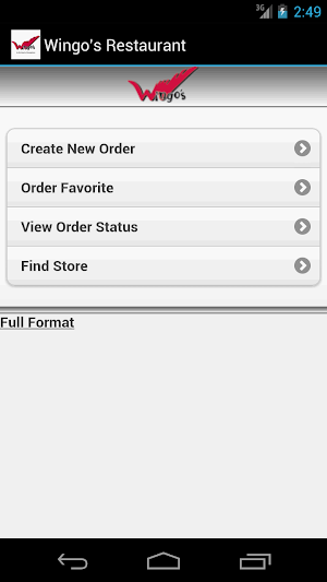 Wingo's Restaurant Screenshot 0
