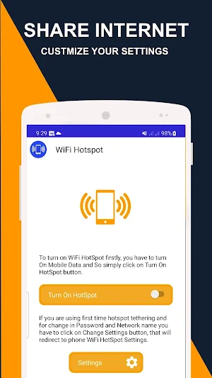 Mobile Hotspot - Tethering Screenshot 3