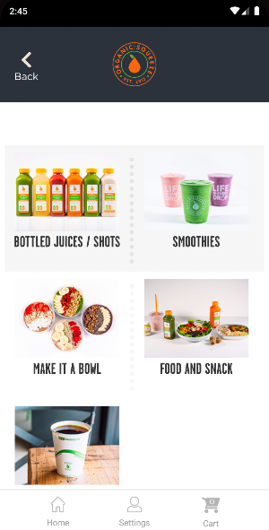 Organic Squeeze Screenshot 1