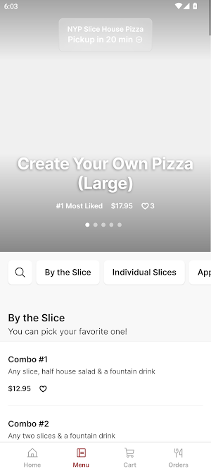 NYP Slice House Pizza Screenshot 0
