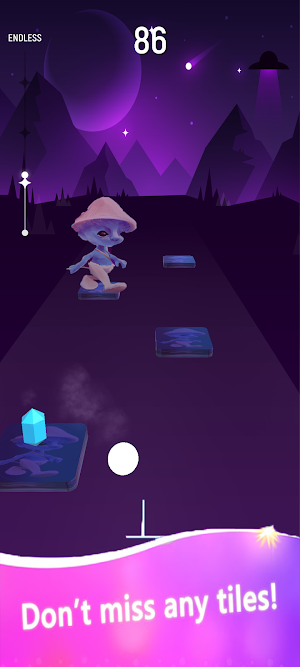 Smurf Cat Tiles Hop Screenshot 2