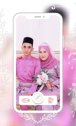 Hijab Couple Wedding Photo Maker Screenshot 2