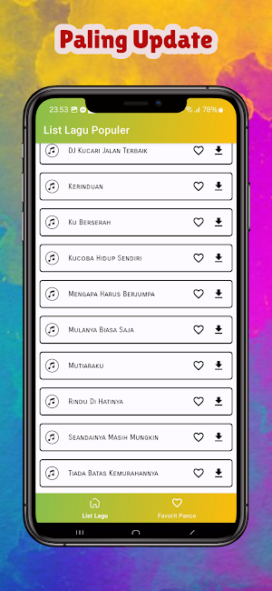 Lagu Era90an PanceX Pondaag Screenshot 1