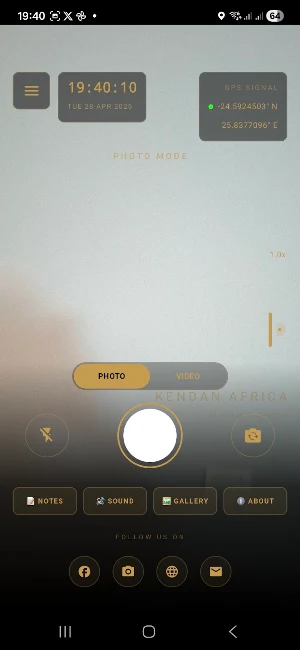 GPS Camera Screenshot 1