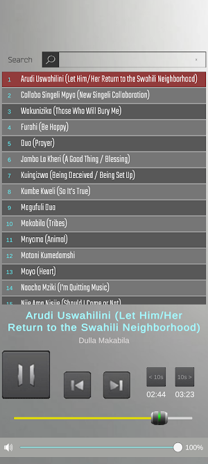 Dulla Makabila ArudiUswahilini Screenshot 0