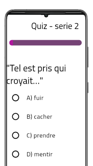 Quiz Proverbes Screenshot 1