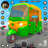 TukTuk Auto Rickshaw Taxi Game