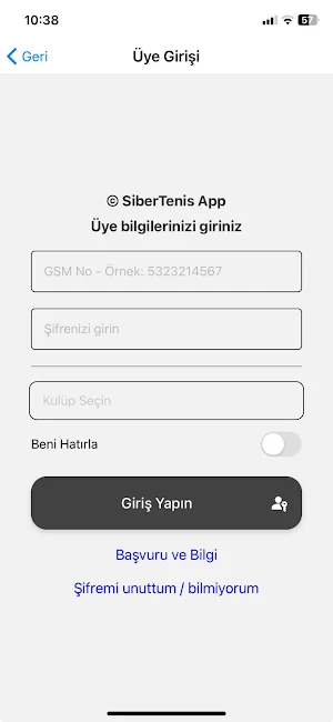 SiberTenis Screenshot 1