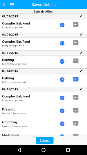 myCareVisit Michigan Screenshot 3