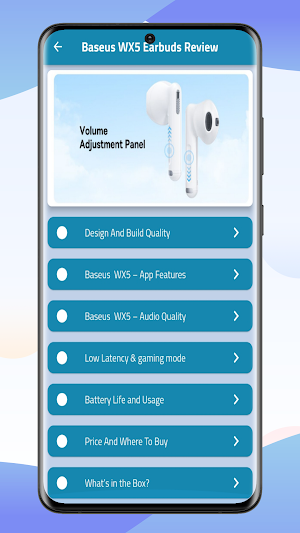 Baseus WX5 Earbuds Guide Screenshot 3
