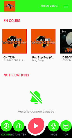 Radio-Tongossa Screenshot 1