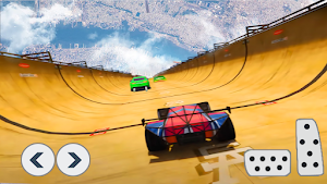 Superhero Car Stunts - Racing Car Games Screenshot 1