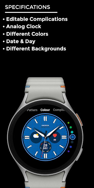 Night ver 57 - watch face Screenshot 3