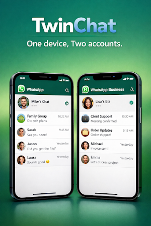 TwinChat : Dual chat Web Scan Screenshot 0