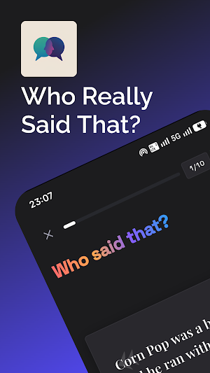 BLUFF — Political Quiz Screenshot 0