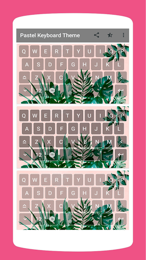 Pastel Keyboard Theme Screenshot 3