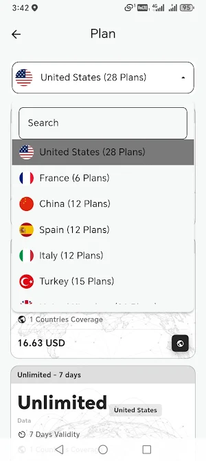 Esimtell Screenshot 1