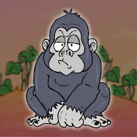 Escape The Gorilla From Cage