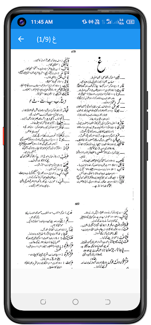 Nai Urdu Lughat نئ اردو لغت Screenshot 1
