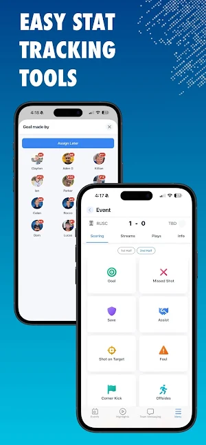 Cast Sports Screenshot 1