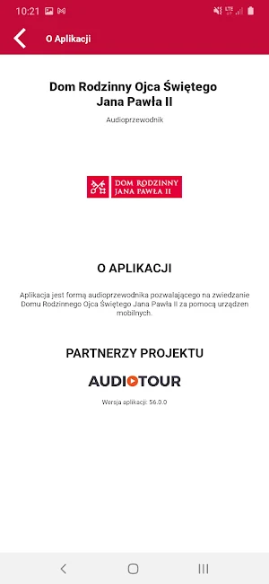 Dom Rodzinny Ojca Świętego Jana Pawła II Screenshot 1