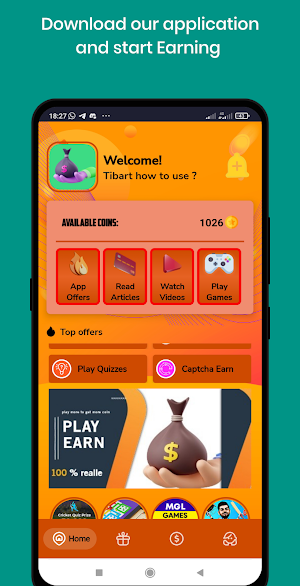 Earn Real Money Screenshot 0