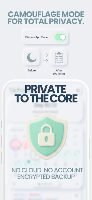 Mooneva Private Period Tracker Screenshot 1