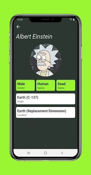 Rick And Morty Data Screenshot 3