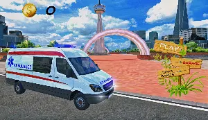 American 911 Ambulance Car Game: Ambulance Games Screenshot 0