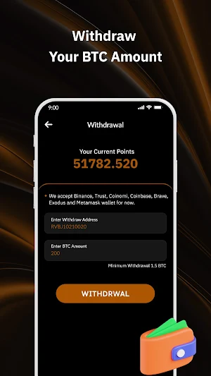 BTC Mining- Bitcoin Cloud Mine Screenshot 2
