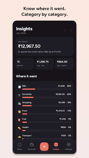 Expenso: AI Expense Tracker Screenshot 3