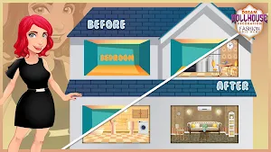 Dream Dollhouse Decoration - Fashion Doll Games Screenshot 3