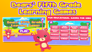 Baby Bears 5th Grade Games Screenshot 0
