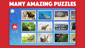 Kids animal jigsaw puzzles Screenshot 0